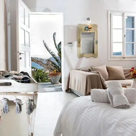 Manu Mykonos Exclusive Luxury Beachside With Private Pool By Quality Brand Villa *