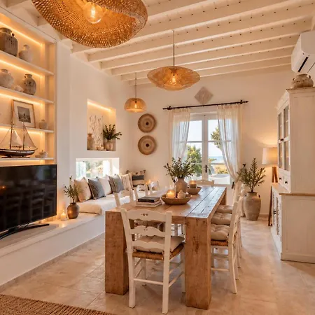 Villa Manu Mykonos Exclusive Luxury Beachside With Private Pool By Quality Brand Kalafatis