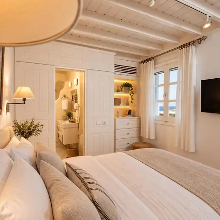 Manu Mykonos Exclusive Luxury Beachside With Private Pool By Quality Brand
