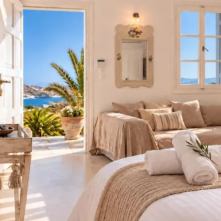 Villa Manu Mykonos Exclusive Luxury Beachside With Private Pool By Quality Brand *